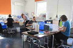 Im Fütterungszimmer